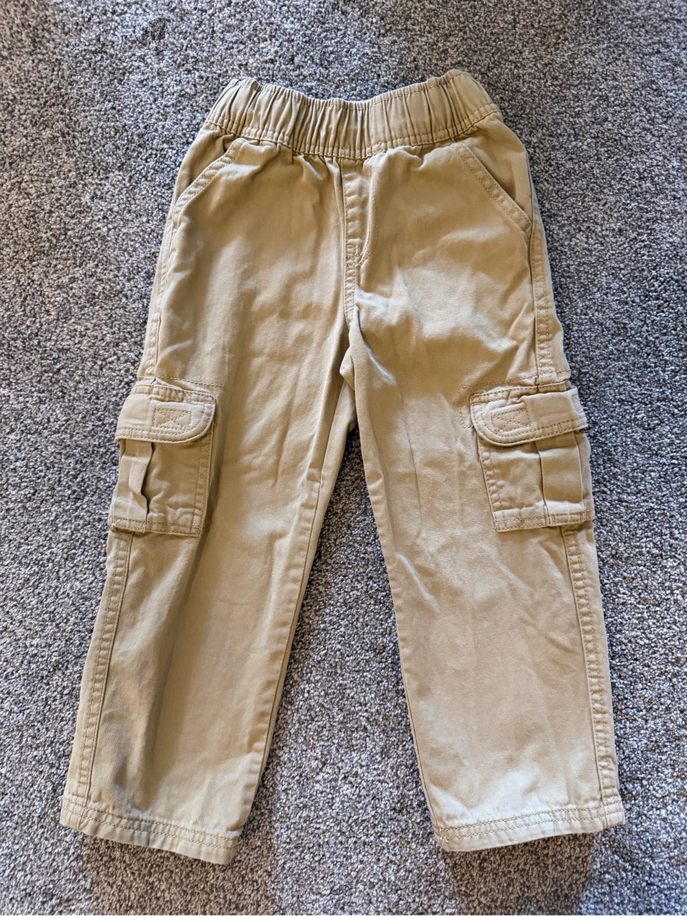 Children’s Place Khaki Cargo Pants - Elastic Waist